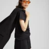 Pantalones cortos de chándal orgánicos para mujer - Azul acero