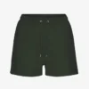 Pantalones cortos de chándal orgánicos para mujer - Verde cazador