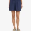Pantalones cortos de lino - Azul marino