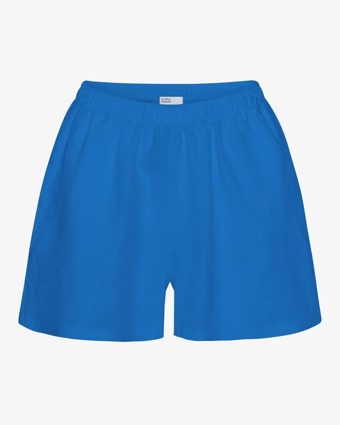 Pantalones cortos de lino - Azul Pacífico