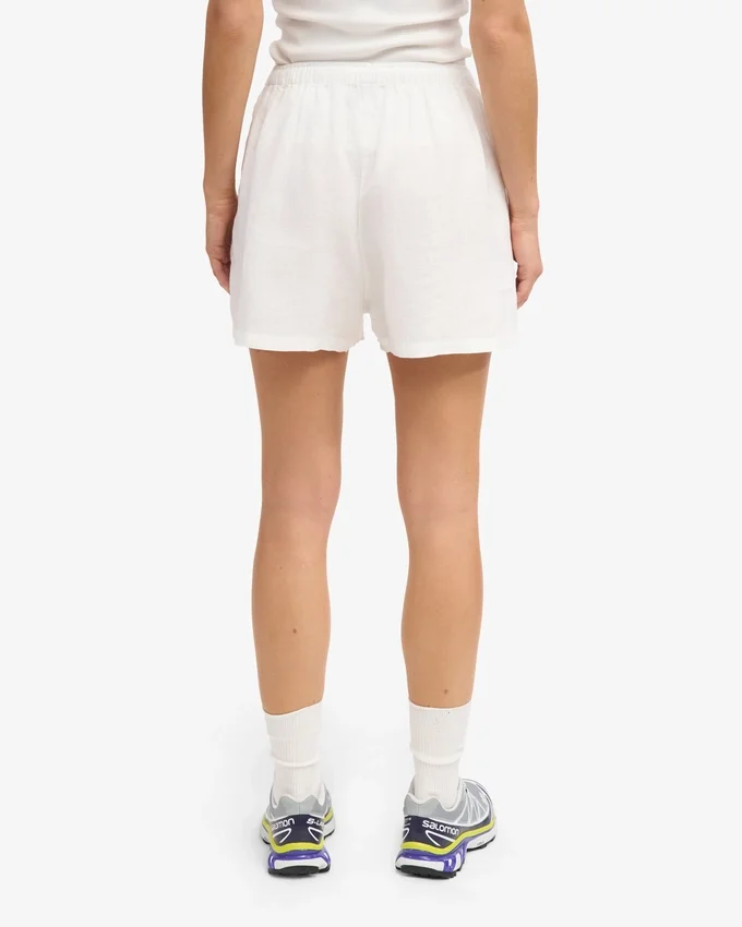 Pantalones cortos de lino - Blanco óptico