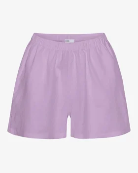 Pantalones cortos de lino - Lavanda suave