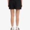 Pantalones cortos de lino - Negro intenso