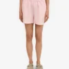 Pantalones cortos de lino - Rosa descolorido