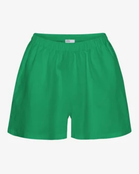Pantalones cortos de lino - Verde Kelly
