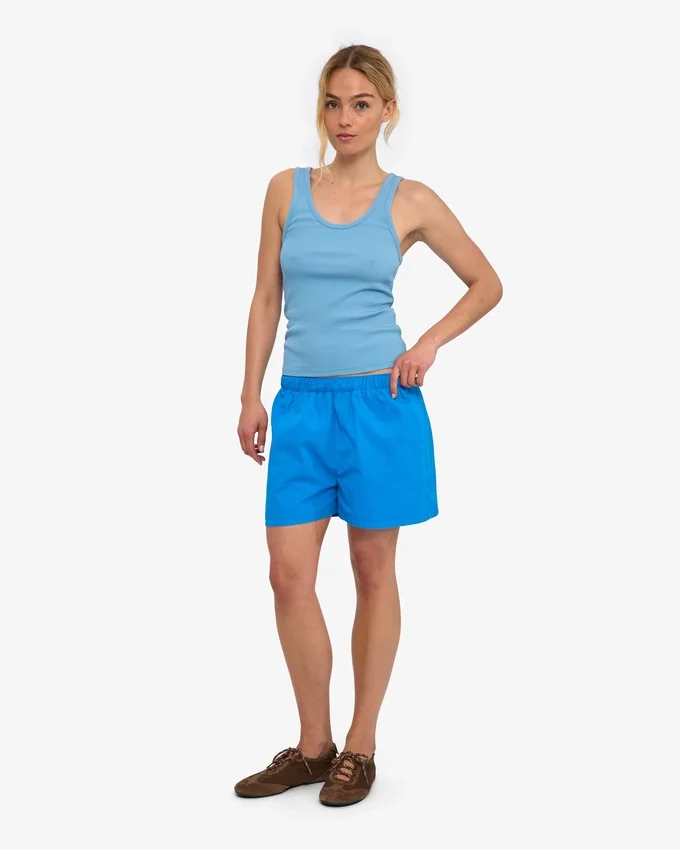 Pantalones cortos de Organic Twill para mujer - Azul Pacífico