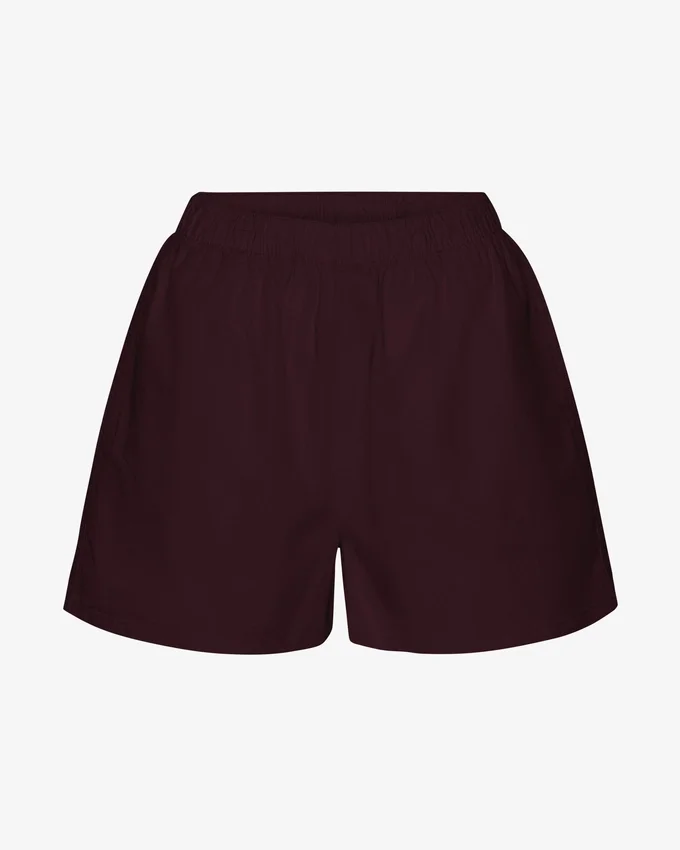 Pantalones cortos de Organic Twill para mujer - Rojo sangre
