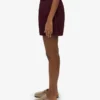 Pantalones cortos de Organic Twill para mujer - Rojo sangre