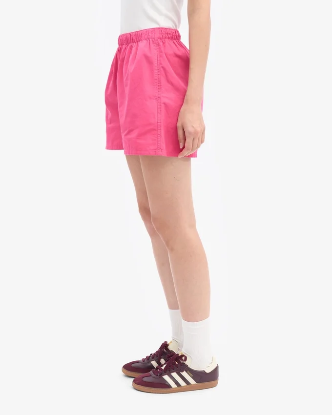 Pantalones cortos de Organic Twill para mujer - Rosa chicle