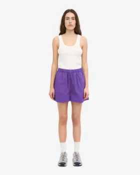 Pantalones cortos de Organic Twill para mujer – Ultra Violet