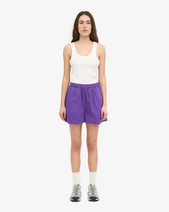 Pantalones cortos de Organic Twill para mujer - Ultra Violet