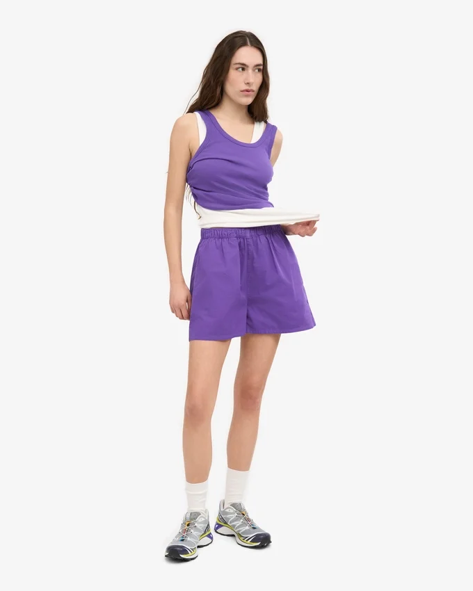 Pantalones cortos de Organic Twill para mujer - Ultra Violet