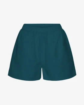 Pantalones cortos de Organic Twill para mujer - Verde océano