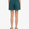 Pantalones cortos de Organic Twill para mujer - Verde océano