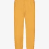 Pantalones de chándal holgados de algodón orgánico - Amarillo quemado