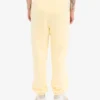 Pantalones de chándal holgados de algodón orgánico - Amarillo suave