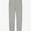 Pantalones de chándal holgados de algodón orgánico - Azul acero