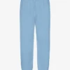 Pantalones de chándal holgados de algodón orgánico - Azul mar