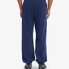 Pantalones de chándal holgados de algodón orgánico - Azul marino