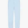 Pantalones de chándal holgados de algodón orgánico - Azul polar