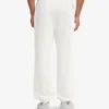 Pantalones de chándal holgados de algodón orgánico - Blanco óptico