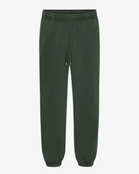 Pantalones de chándal holgados de algodón orgánico - Bosque de medianoche