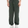 Pantalones de chándal holgados de algodón orgánico - Bosque de medianoche