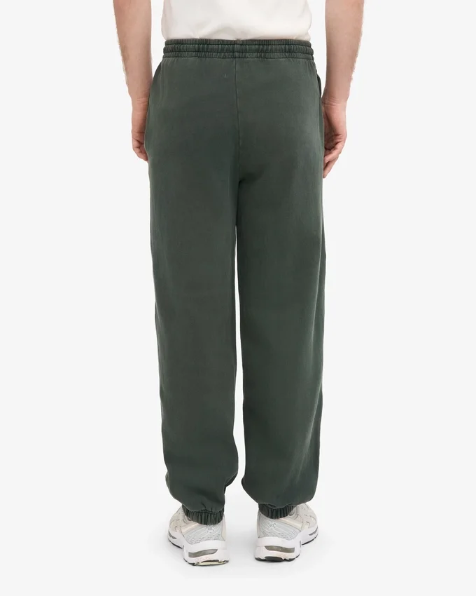 Pantalones de chándal holgados de algodón orgánico - Bosque de medianoche
