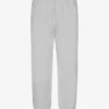 Pantalones de chándal holgados de algodón orgánico - Gris descolorido