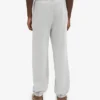 Pantalones de chándal holgados de algodón orgánico - Gris descolorido