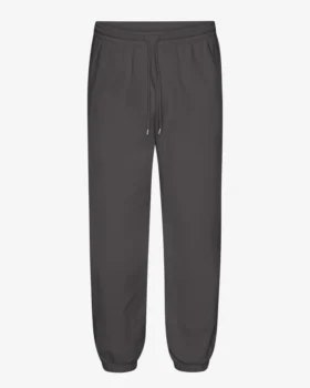 Pantalones de chándal holgados de algodón orgánico - Gris lava
