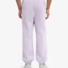 Pantalones de chándal holgados de algodón orgánico - Lavanda suave