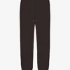Pantalones de chándal holgados de algodón orgánico - Marrón café