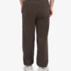 Pantalones de chándal holgados de algodón orgánico - Marrón café