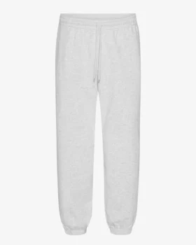 Pantalones de chándal holgados de algodón orgánico - Mezcla de nieve