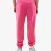 Pantalones de chándal holgados de algodón orgánico - Rosa chicle