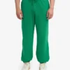 Pantalones de chándal holgados de algodón orgánico - Verde Kelly