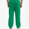 Pantalones de chándal holgados de algodón orgánico - Verde Kelly