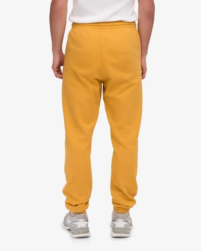 Pantalones de chándal orgánicos - Amarillo quemado