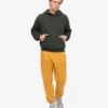 Pantalones de chándal orgánicos - Amarillo quemado