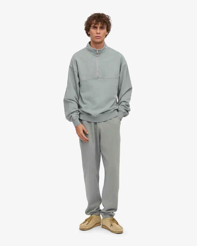 Pantalones de chándal orgánicos - Azul acero
