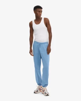 Pantalones de chándal orgánicos – Azul mar