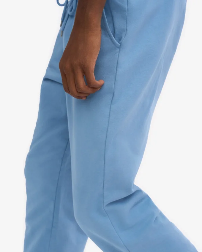 Pantalones de chándal orgánicos - Azul mar