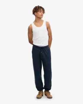 Pantalones de chándal orgánicos – Azul marino