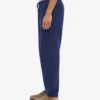 Pantalones de chándal orgánicos - Azul marino