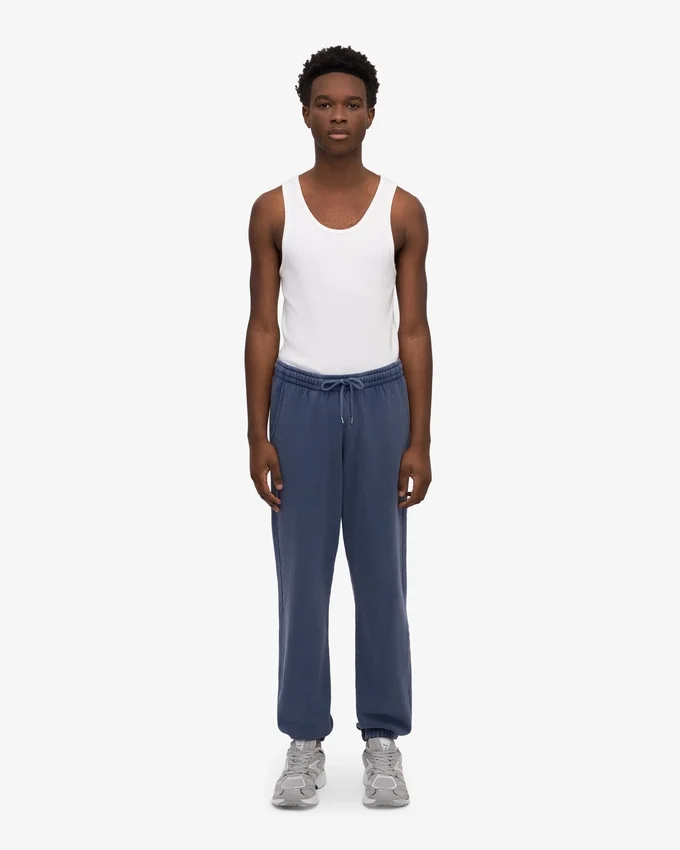 Pantalones de chándal orgánicos - Azul Neptuno