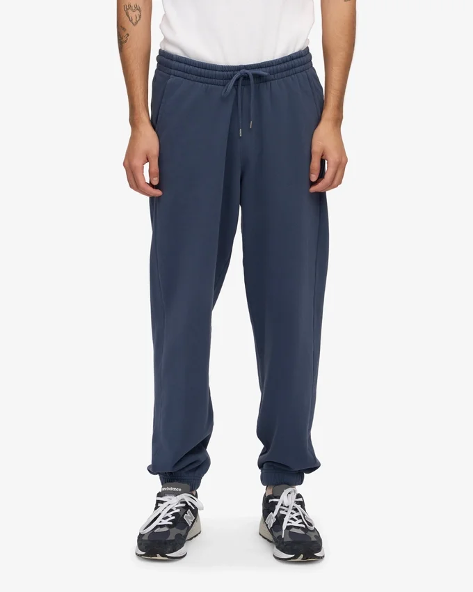 Pantalones de chándal orgánicos - Azul petróleo