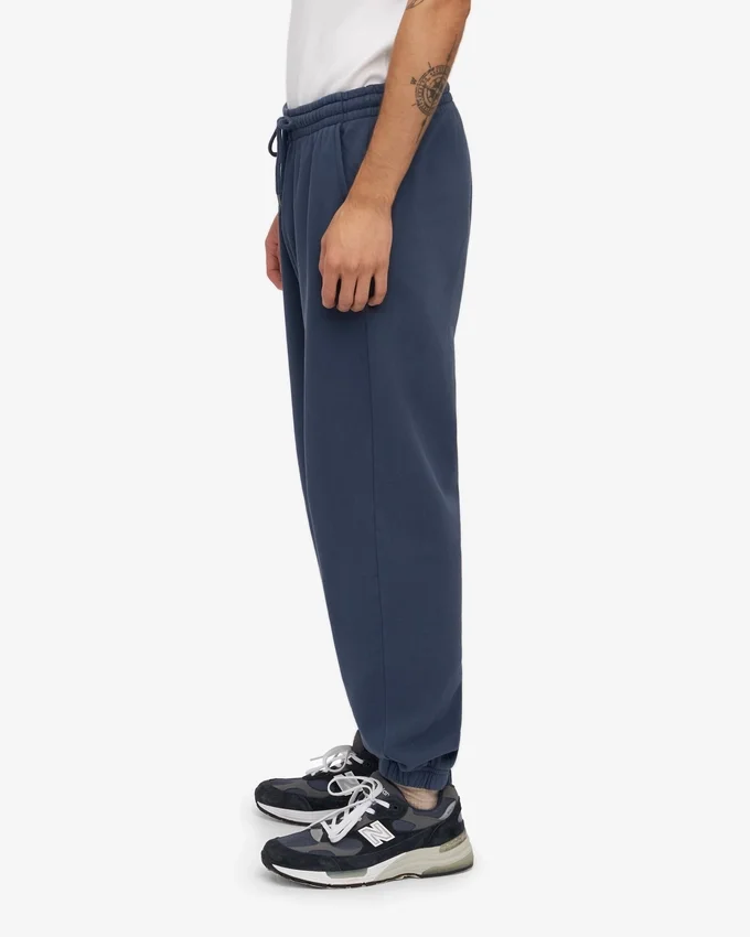 Pantalones de chándal orgánicos - Azul petróleo