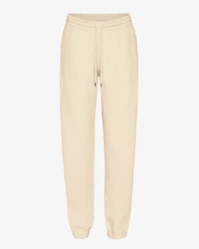 Pantalones de chándal orgánicos - Blanco marfil