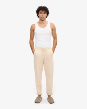 Pantalones de chándal orgánicos – Blanco marfil